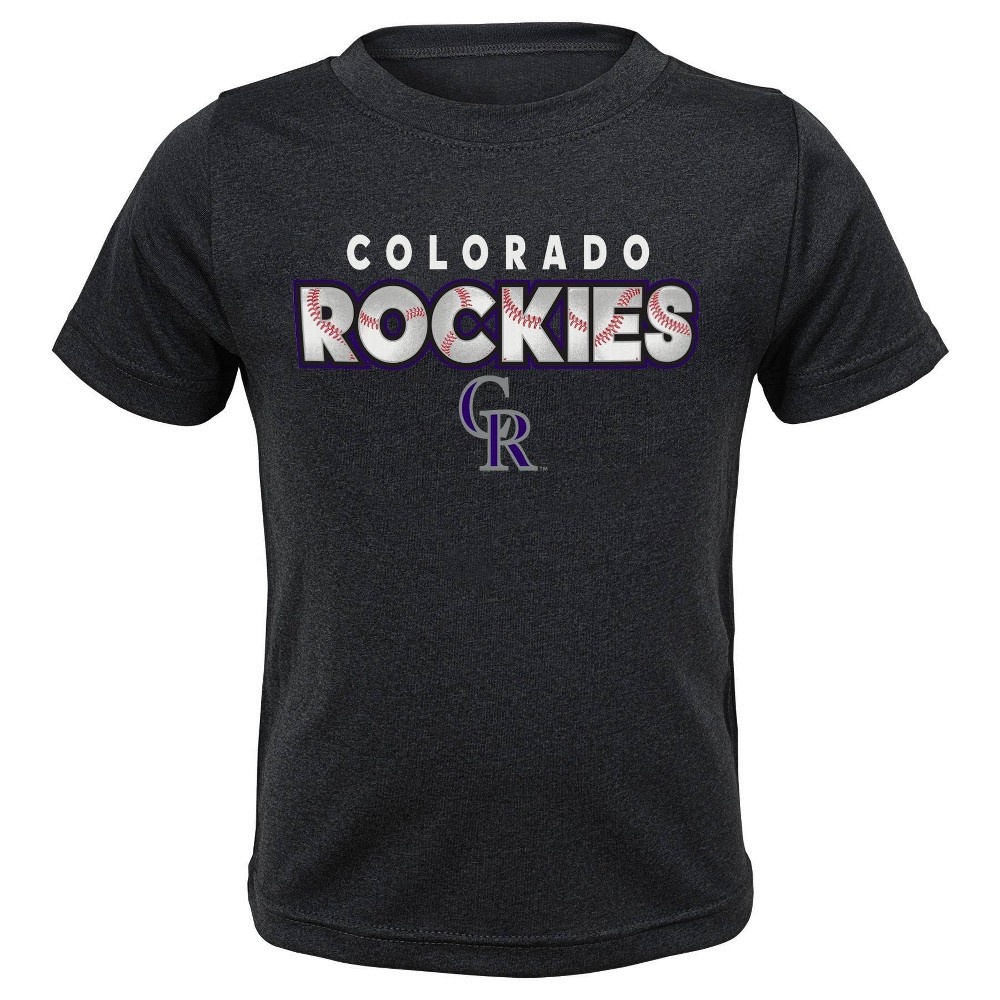 MLB Colorado Rockies Toddler Boys' 3pk T-Shirt Set - 3T