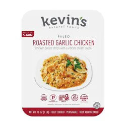 Kevin's Natural Foods Roasted Garlic Chicken - 16oz