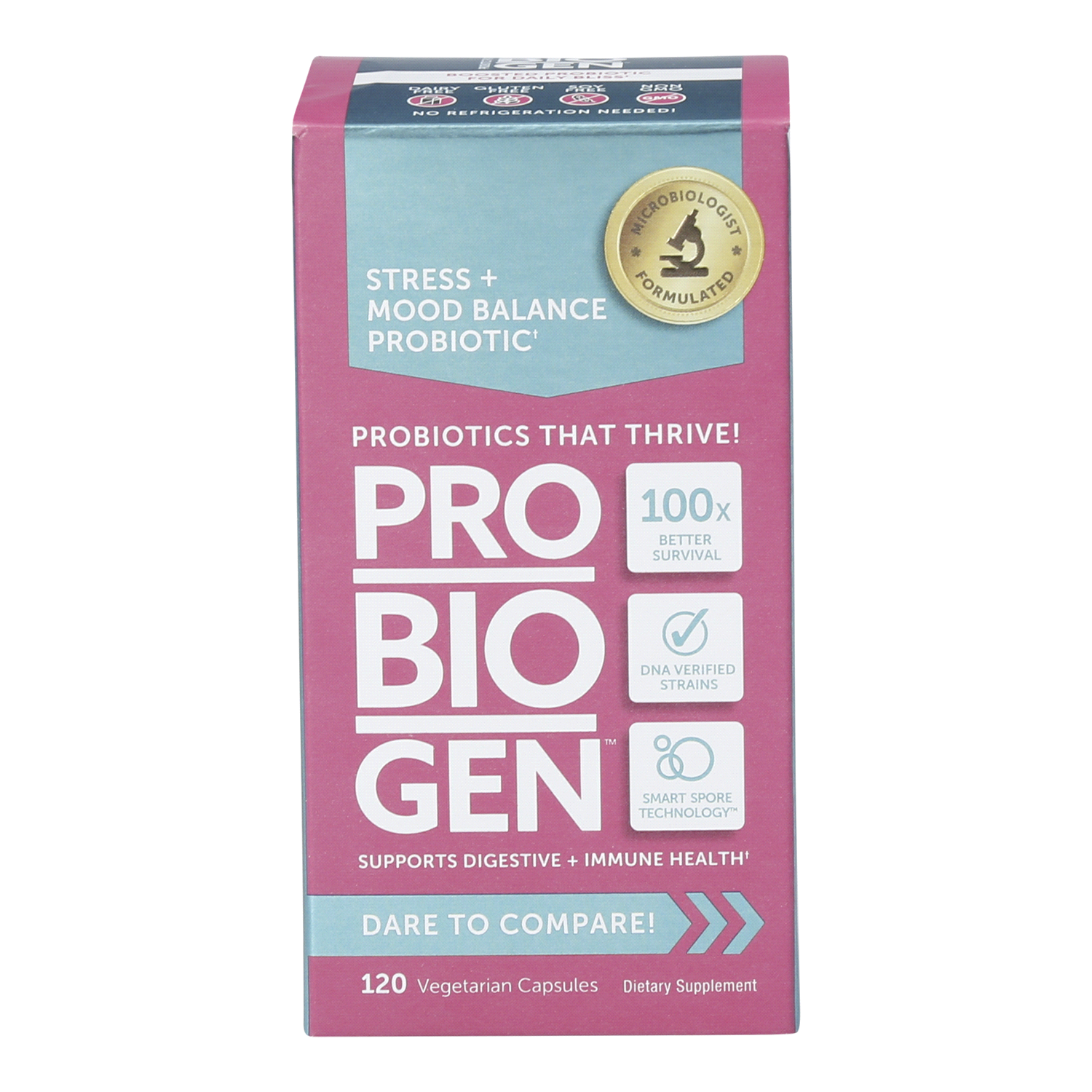 slide 1 of 3, Probiogen Probiotic 120 ea, 120 ct
