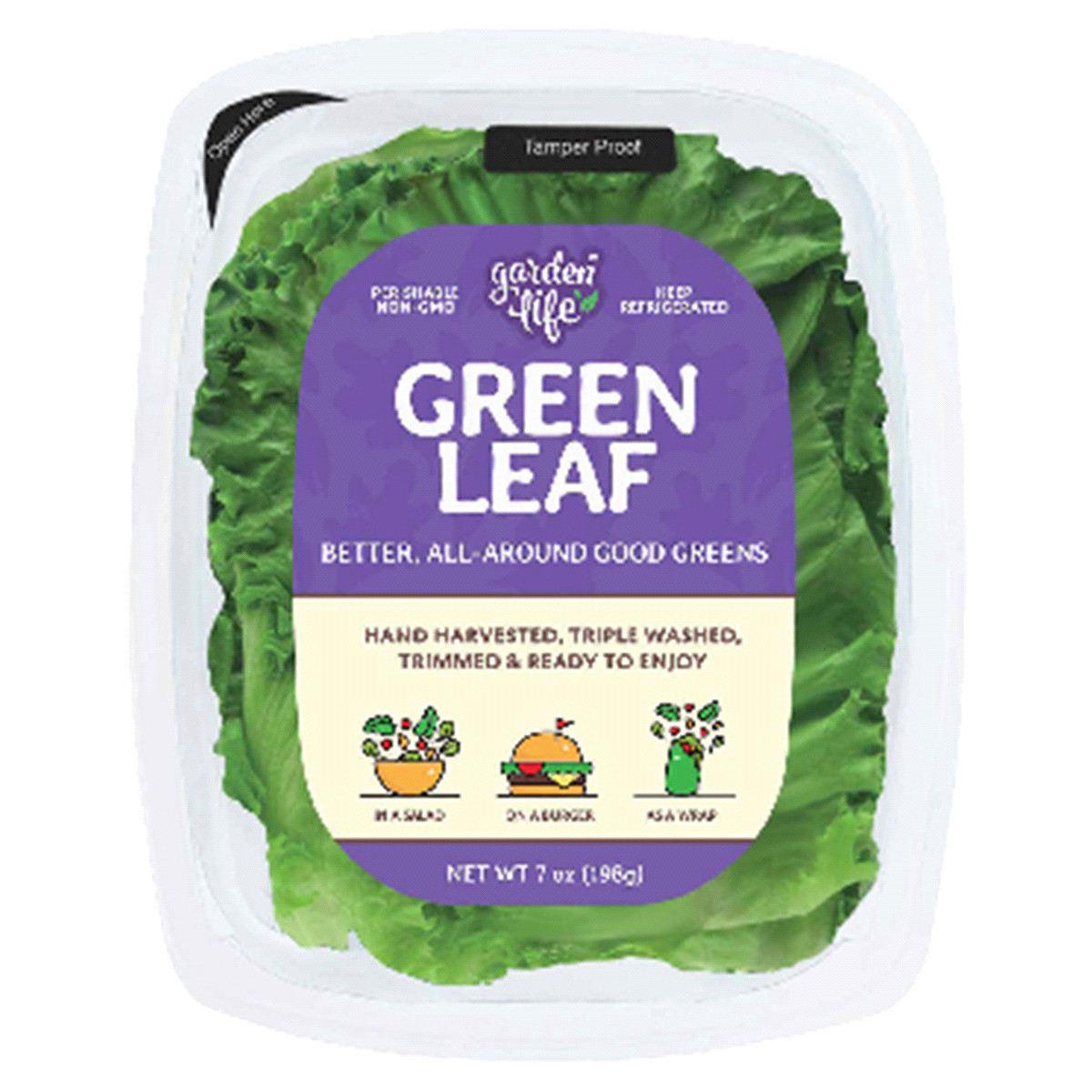 slide 1 of 1, Garden Life Green Leaf, 7 oz, 7 oz