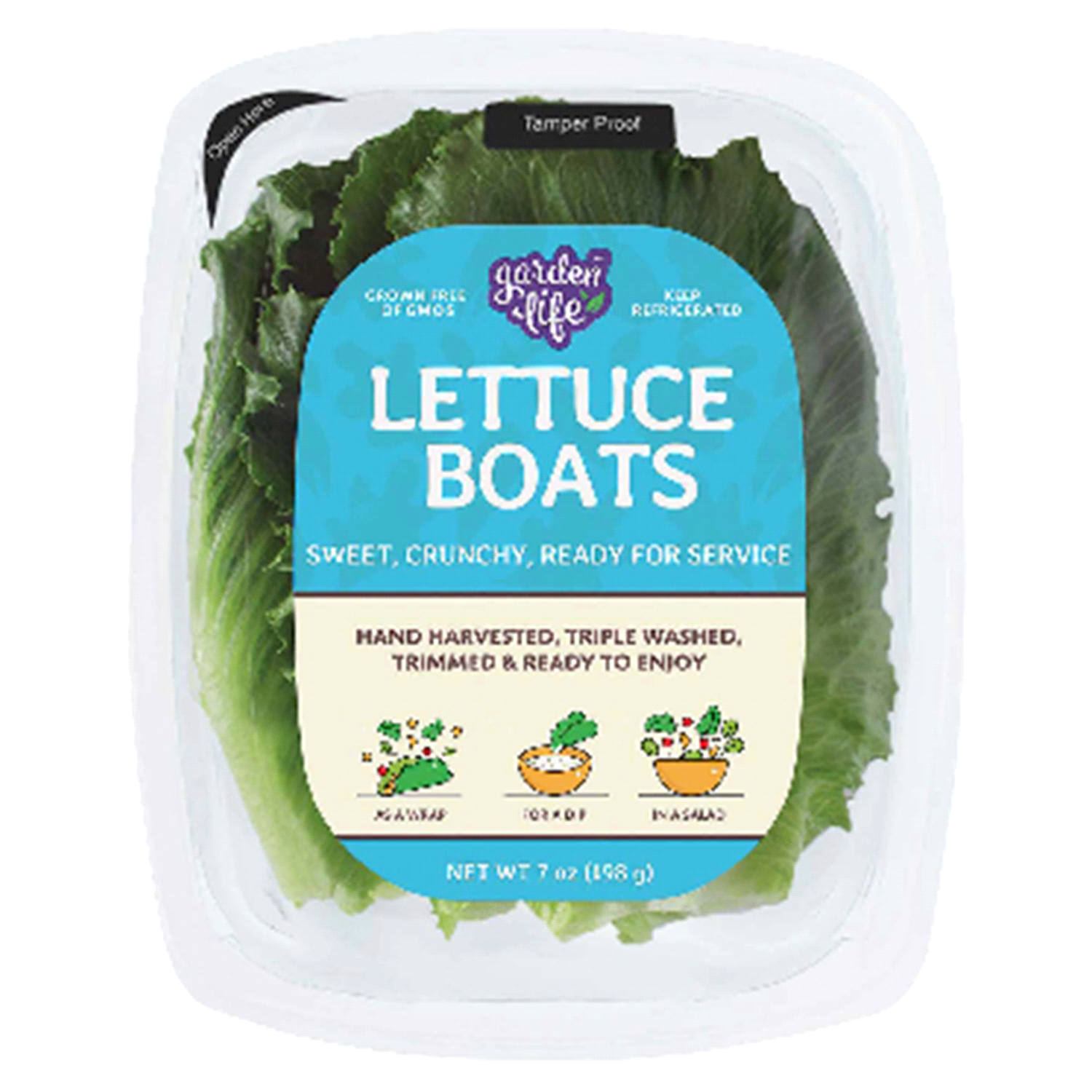 slide 1 of 1, Garden Life Lettuce Wraps 7 oz, 7 oz
