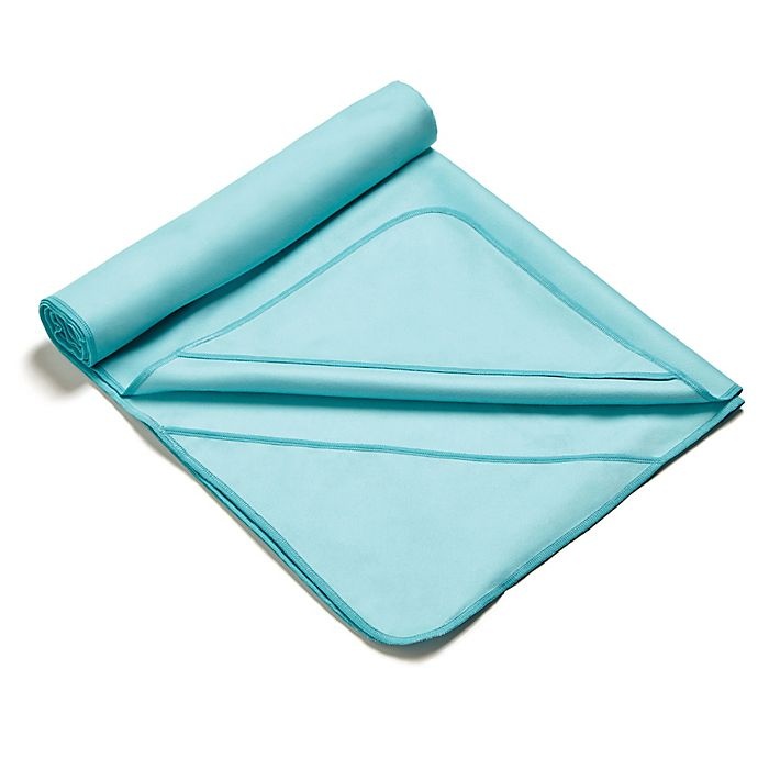 slide 3 of 3, Mission VaporActive Yoga Mat Towel - Blue Curacoa, 1 ct