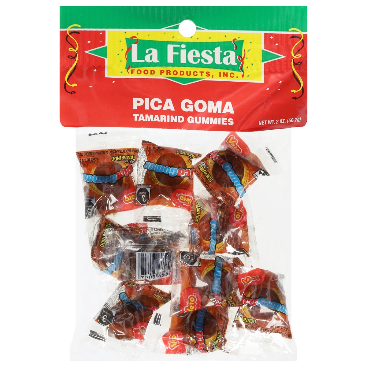 slide 7 of 13, La Fiesta Tamarind Gummies 2 oz, 2 oz