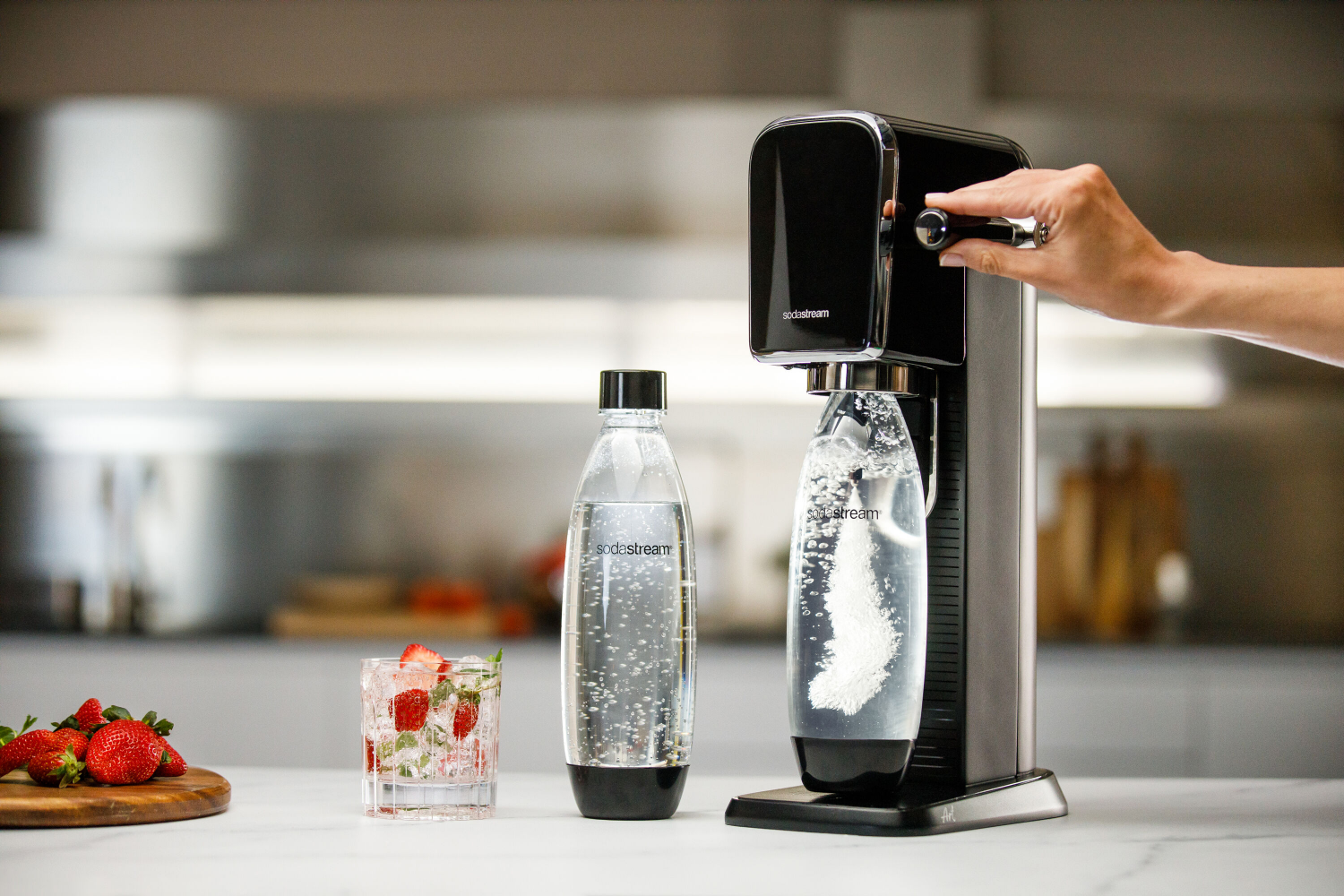 slide 2 of 4, SodaStream Art Sparkling Water Maker from SodaStream, 1 ct