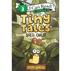Harper Collins Tiny Tales: Shell Quest - (I Can Read Comics Level 3) by Steph Waldo (Paperback)