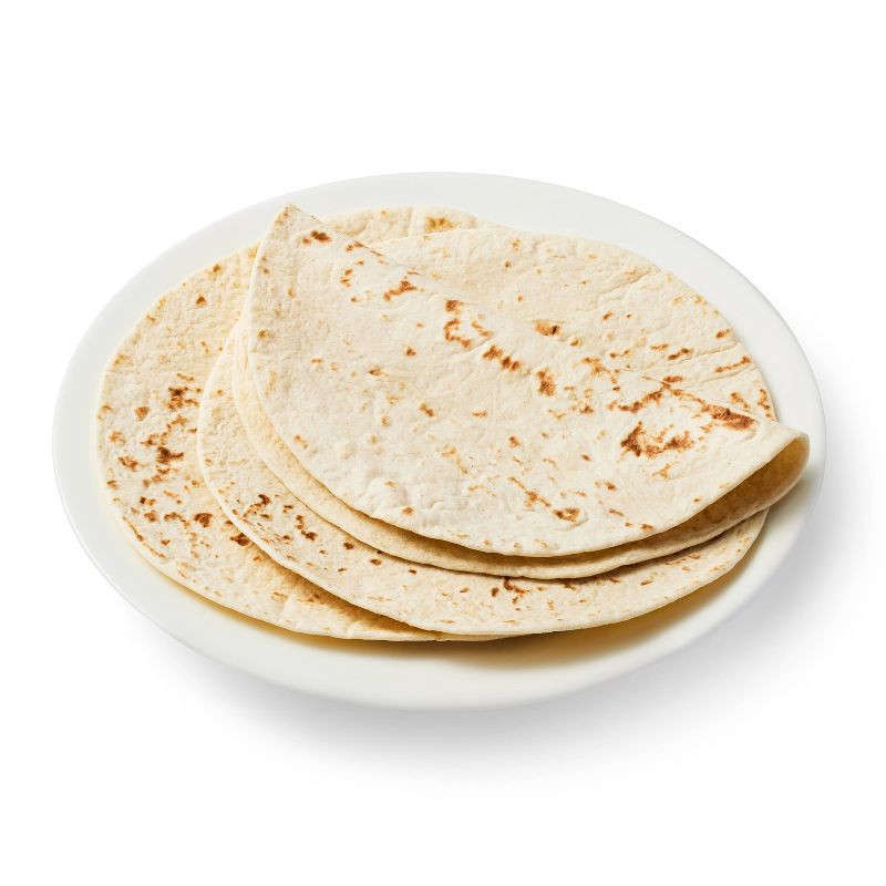 slide 3 of 3, 8" Flour Tortillas - 20ct - Market Pantry™, 20 ct