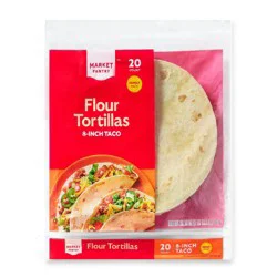 8" Flour Tortillas - 20ct - Market Pantry™