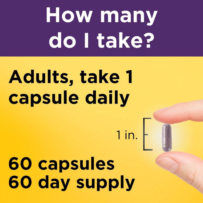 slide 6 of 9, Nature Made Elderberry Capsules - 60ct, 60 ct