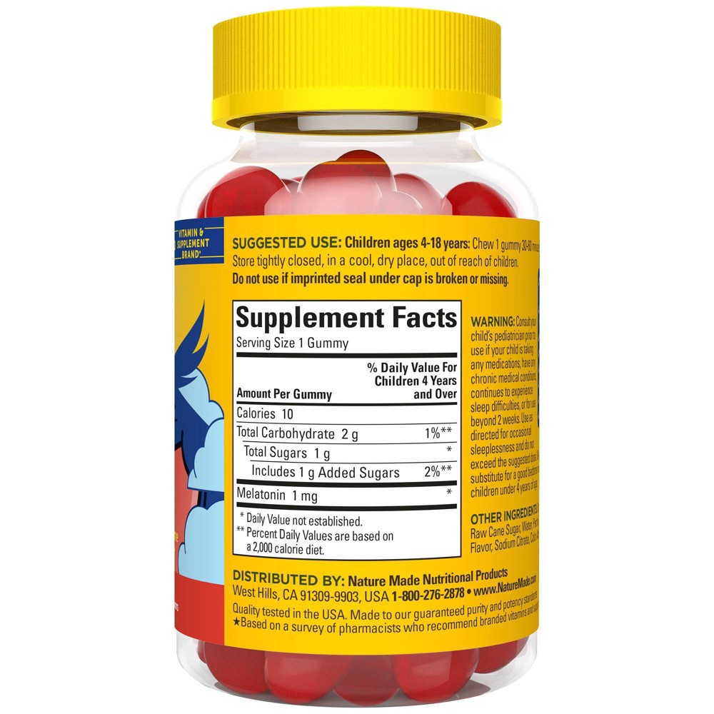 slide 2 of 4, Nature Made Kids First Sleep Gummies - 45ct, 45 ct