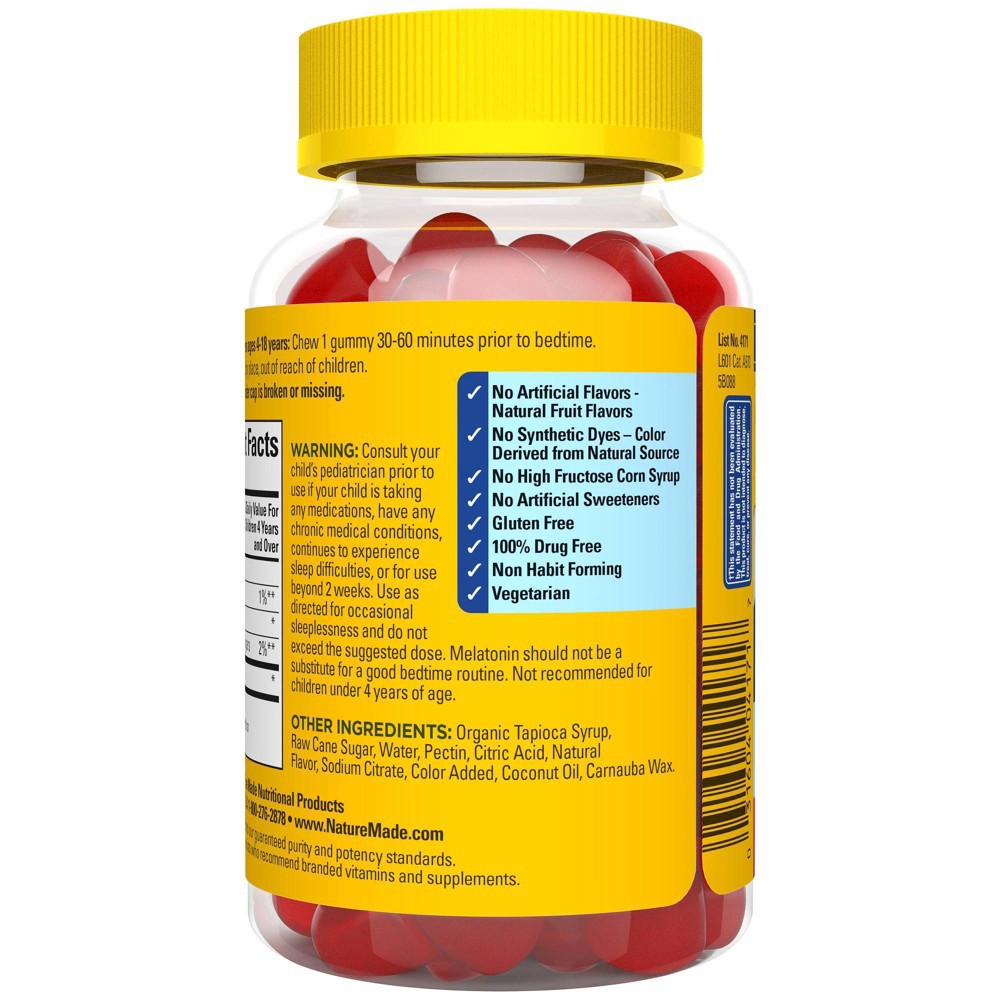 slide 3 of 4, Nature Made Kids First Sleep Gummies - 45ct, 45 ct