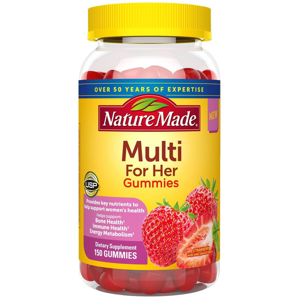 slide 4 of 8, Nature Made Multi Supplements for Women - 150ct, 150 ct