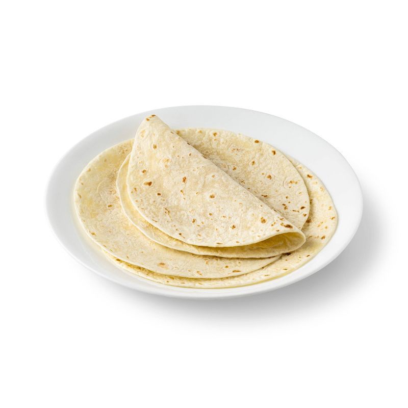 slide 2 of 3, 8" Organic Flour Tortilla - 6ct - Good & Gather™, 6 ct