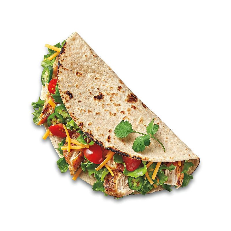 slide 3 of 4, 8" Organic Whole Wheat Flour Tortillas - 6ct - Good & Gather™, 6 ct