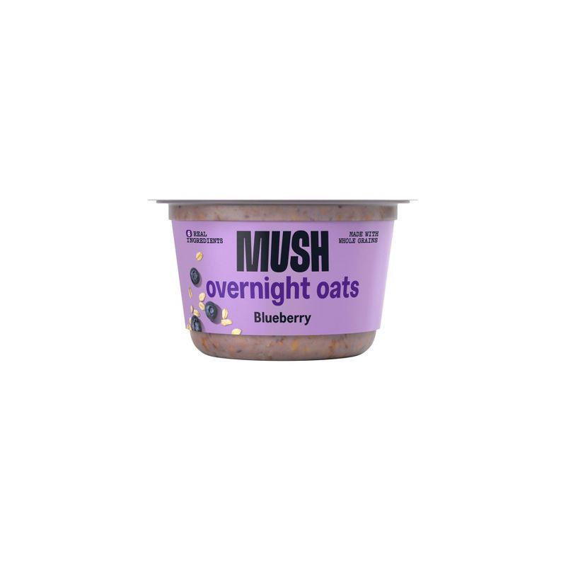 slide 1 of 2, MUSH Blueberry Ready to Eat Gluten Free Vegan Oats - 5oz, 5 oz