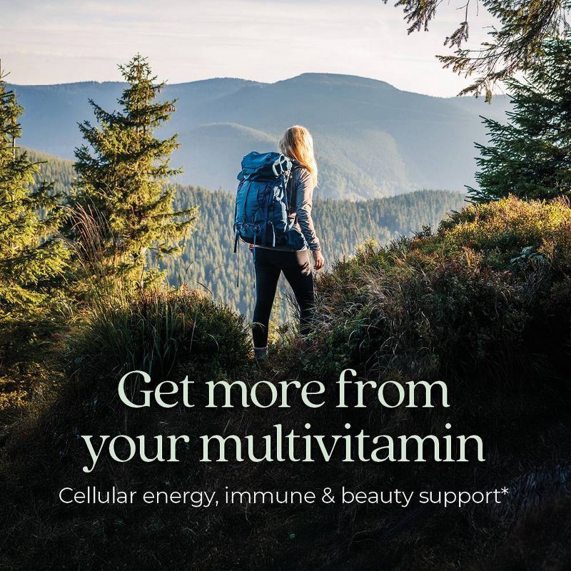 slide 3 of 8, New Chapter Women's Multivitamin 18+, Every Woman's One Daily with Biotin, Methylfolate, Vitamin C, Vitamin D3, & Iron Tablets - 30ct, 30 ct
