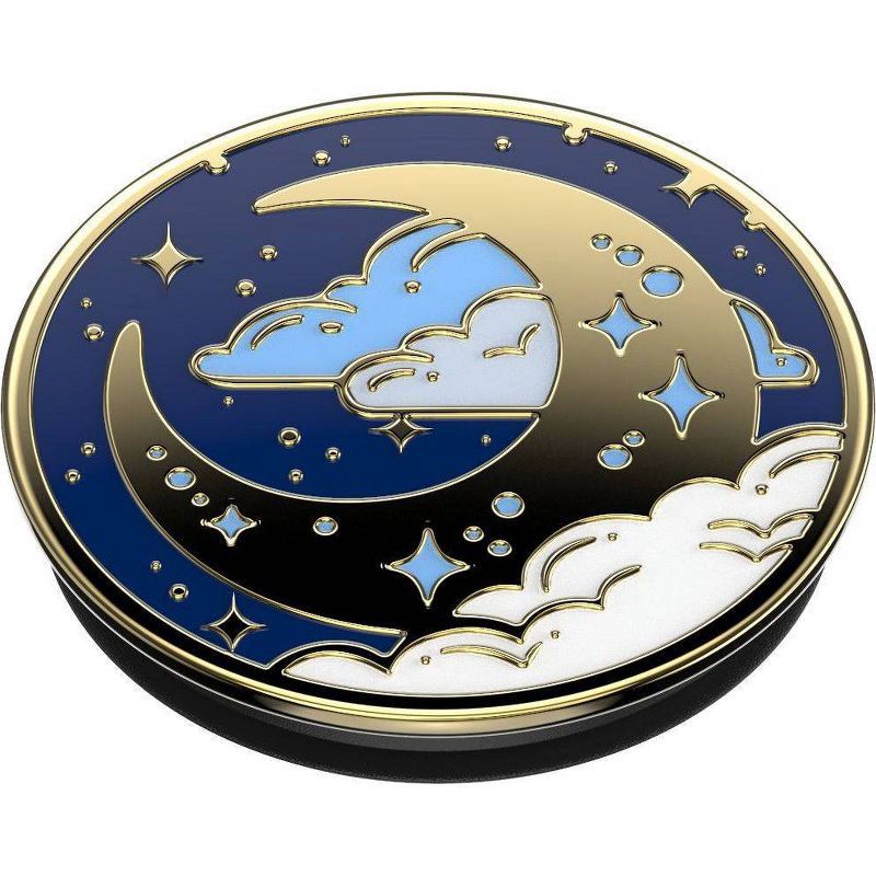 slide 3 of 5, PopSockets PopGrip Enamel Cell Phone Grip & Stand - Fly Me To The Moon, 1 ct
