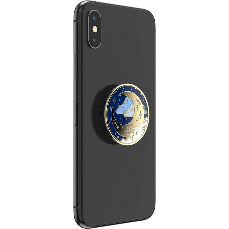 slide 4 of 5, PopSockets PopGrip Enamel Cell Phone Grip & Stand - Fly Me To The Moon, 1 ct