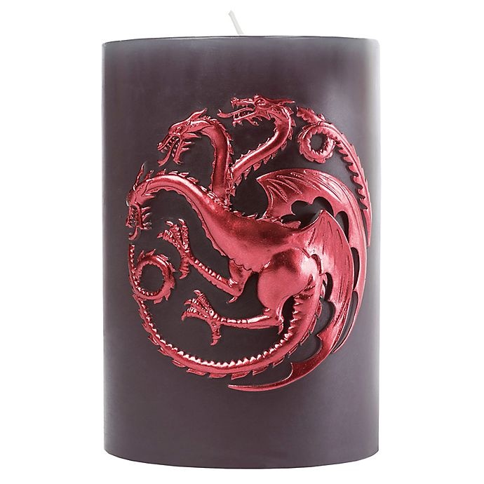 slide 1 of 1, Game of Thrones House Targaryen Candle, 1 ct
