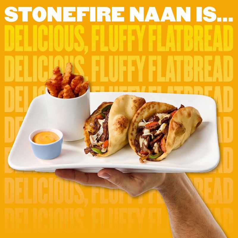 slide 4 of 9, Stonefire Original Mini Naan - 8ct, 8 ct