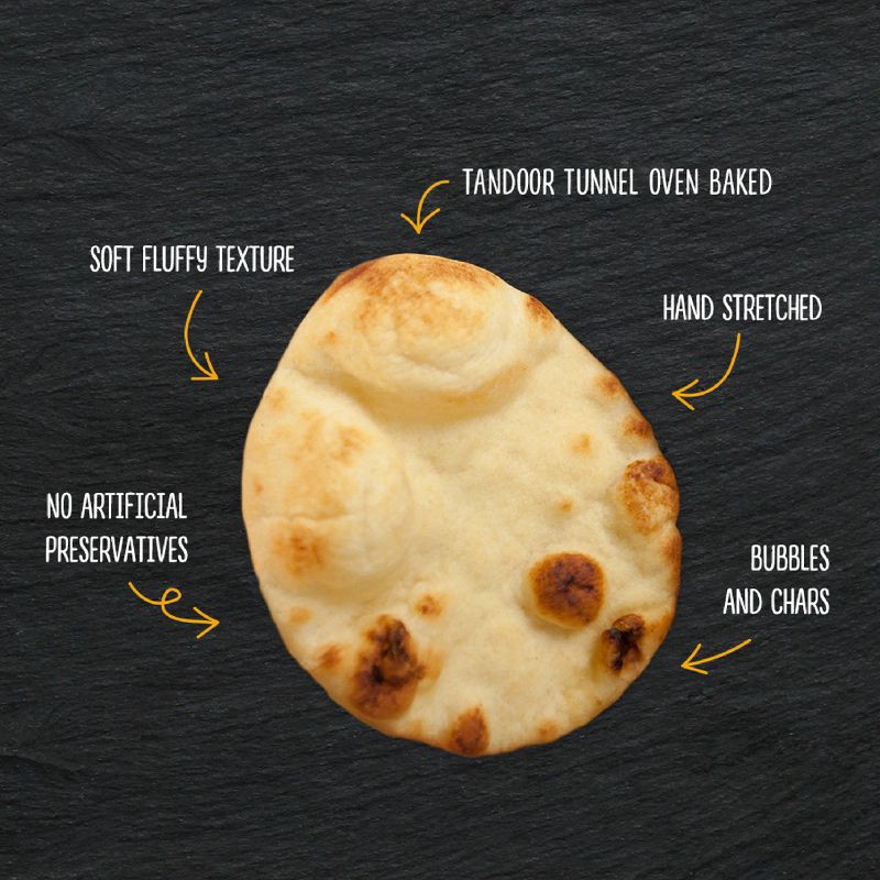 slide 5 of 9, Stonefire Original Mini Naan - 8ct, 8 ct