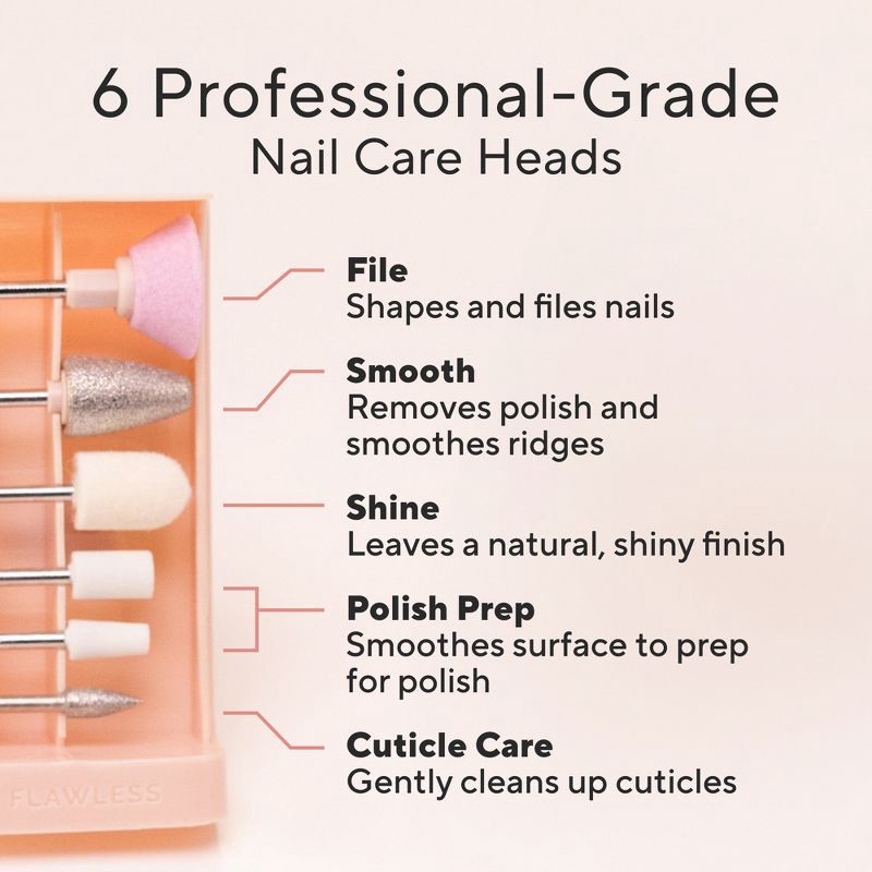 slide 7 of 12, Finishing Touch Flawless Salon Nails, 1 ct