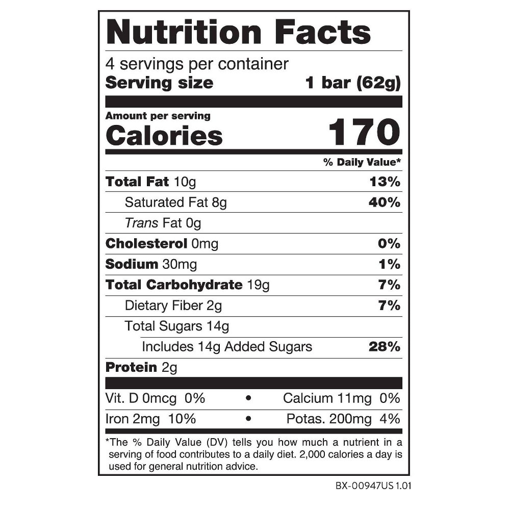 slide 3 of 5, Daiya Chocolate Fudge Crunch Non-Dairy Frozen Dessert Bars - 10.4oz/4ct, 4 ct; 10.4 oz