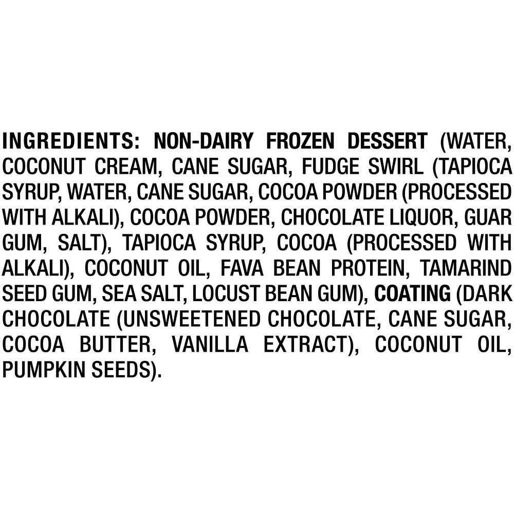 slide 4 of 5, Daiya Chocolate Fudge Crunch Non-Dairy Frozen Dessert Bars - 10.4oz/4ct, 4 ct; 10.4 oz