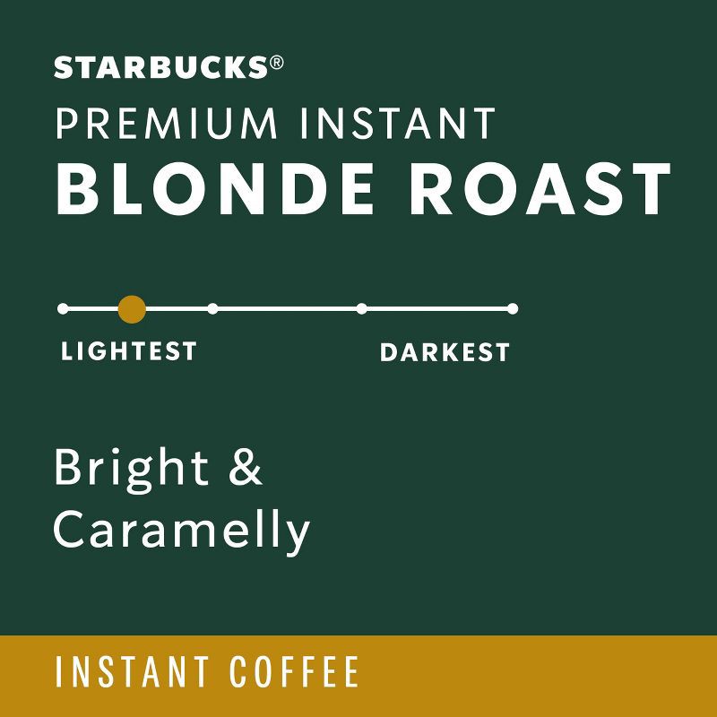 slide 2 of 13, Starbucks Premium Blonde Light Roast Instant Coffee - 3.17oz, 3.17 oz