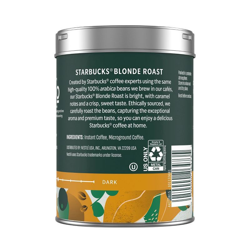slide 8 of 13, Starbucks Premium Blonde Light Roast Instant Coffee - 3.17oz, 3.17 oz