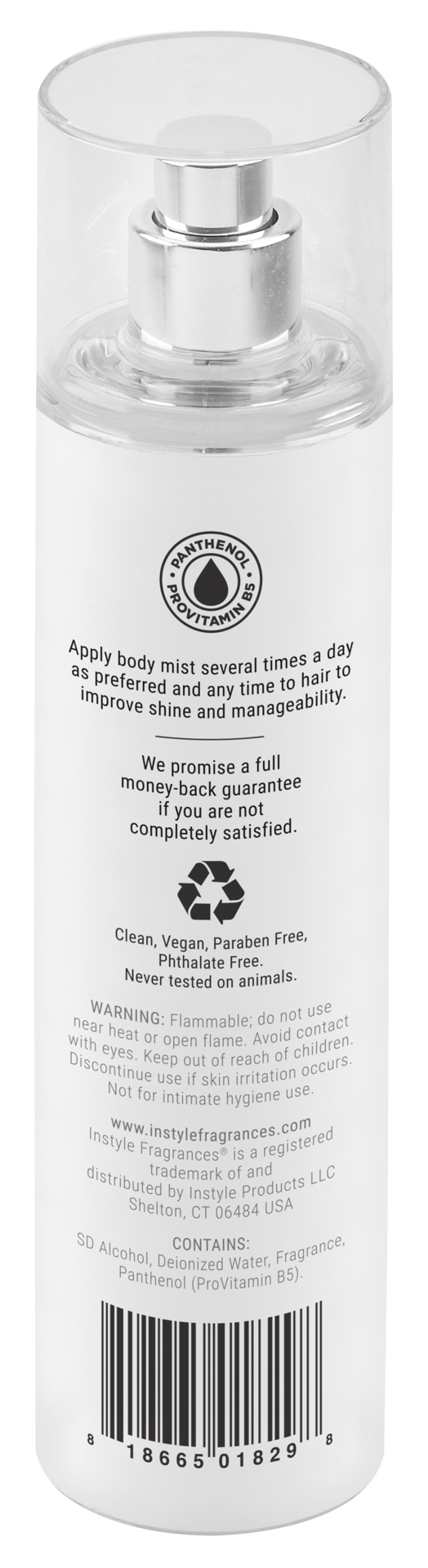 slide 2 of 2, Perfect Scents Instyle Fragrances Hair & Body Mist in Marshmallow Cloud, 8 oz