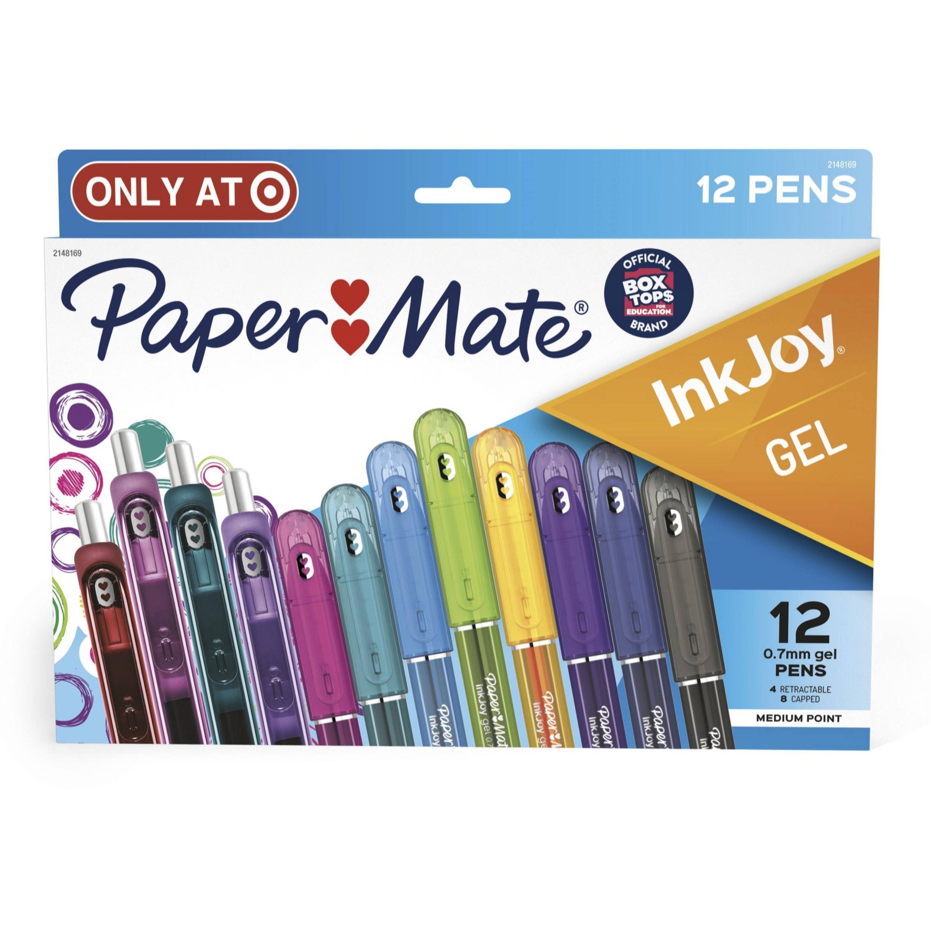 slide 1 of 6, Paper Mate Gel Pens IJG Promo Pack - PaperMate, 12 ct