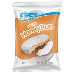 Drake's Snack Iced Honey Bun