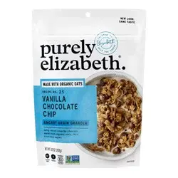 purely elizabeth. Purely Elizabeth Vanilla Choc Chip Ancient Grain Granola - 10oz