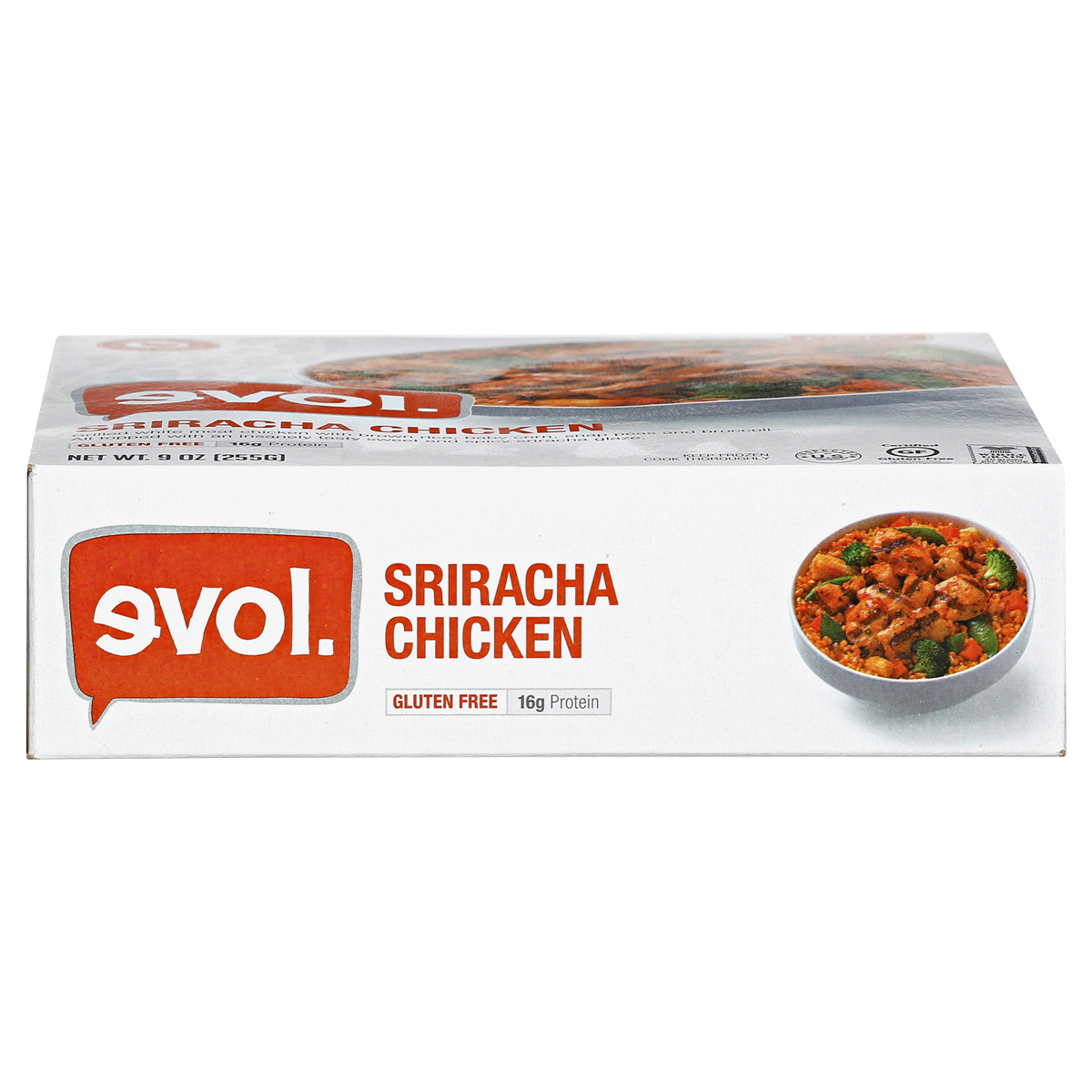 slide 5 of 7, EVOL Sriracha Chicken Bowl, 9 oz