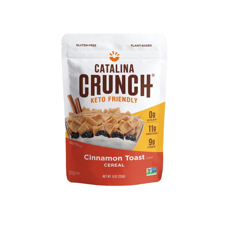 slide 1 of 7, Catalina Crunch Cinnamon Toast Keto Cereal - 9oz, 9 oz