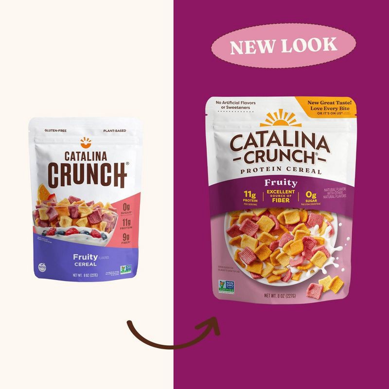 slide 8 of 8, Catalina Crunch Fruity Protein Breakfast Cereal - 8oz, 8 oz