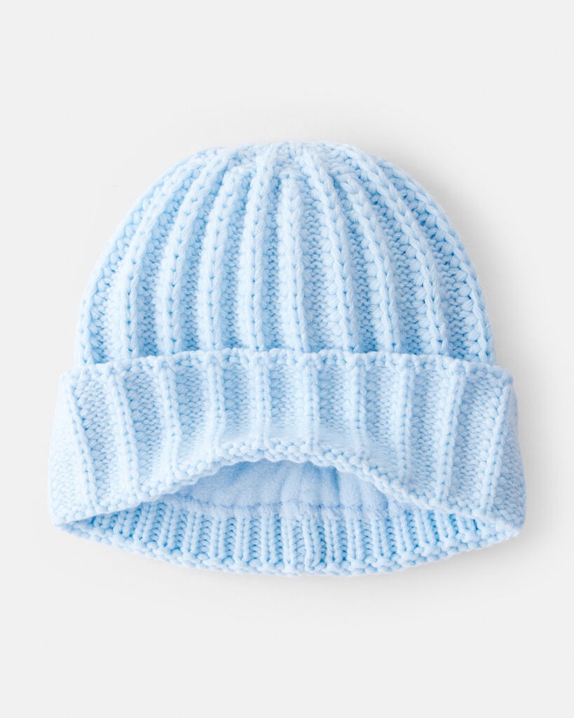 slide 2 of 2, Carter's Carters Kid Beanie - Blue Blue 8-14, 1 ct