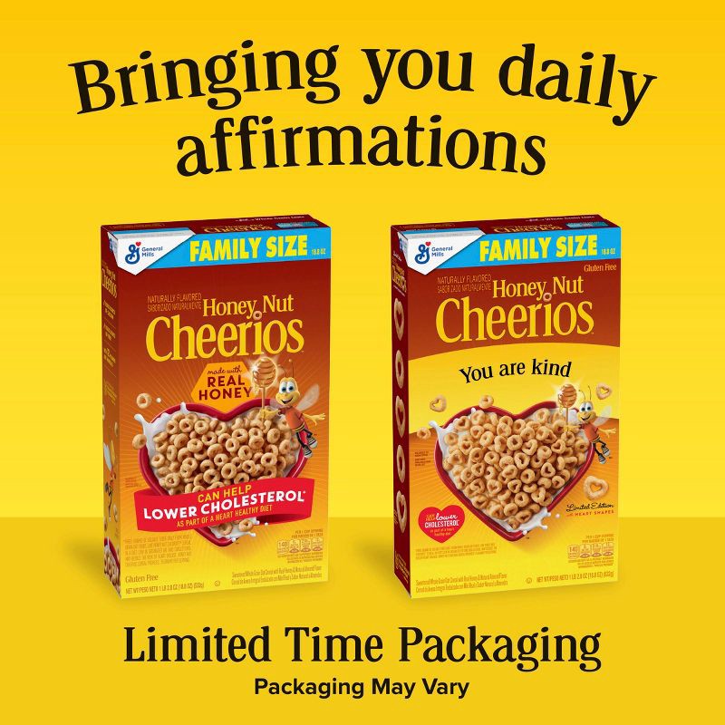 slide 2 of 9, General Mills Honey Nut Cheerios Breakfast Cereal - 18.8oz, 18.8 oz