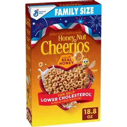 General Mills Honey Nut Cheerios Breakfast Cereal - 18.8oz