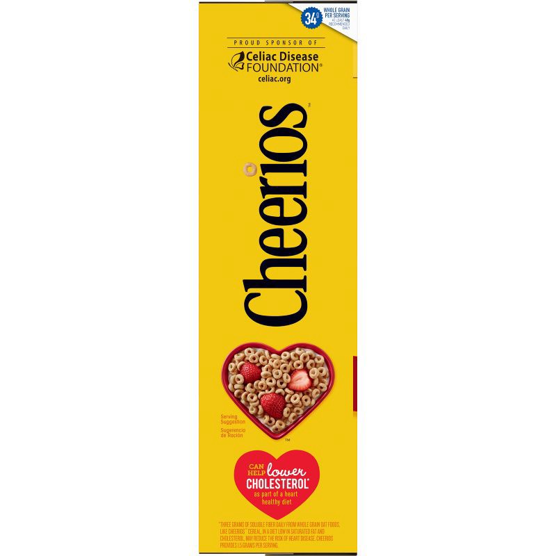 slide 5 of 11, General Mills Family Size Cheerios Cereal - 18oz, 18 oz