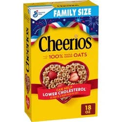 General Mills Family Size Cheerios Cereal - 18oz