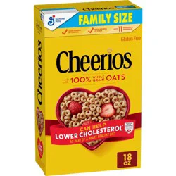 General Mills Family Size Cheerios Cereal - 18oz