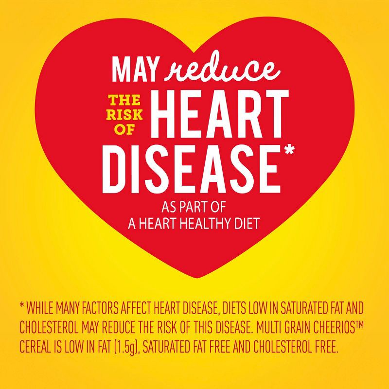 slide 4 of 8, General Mills Multi Grain Cheerios Cereal - 18oz, 18 oz