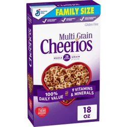 General Mills Multi Grain Cheerios Cereal - 18oz