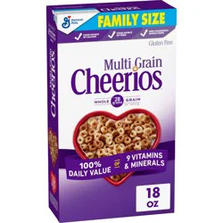 General Mills Multi Grain Cheerios Cereal - 18oz