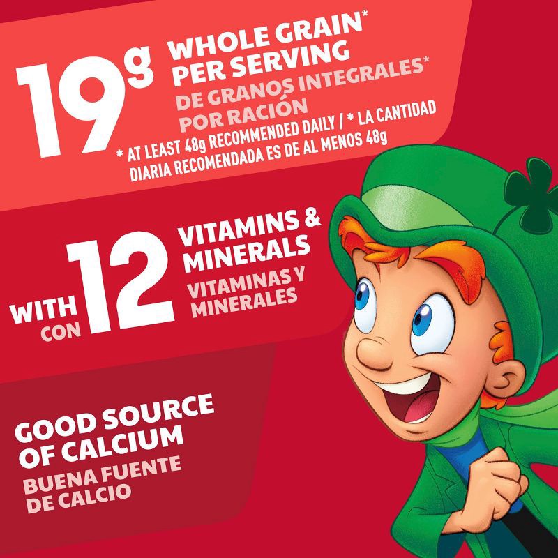 slide 10 of 15, General Mills Family Size Lucky Charms Cereal - 18.6oz, 18.6 oz