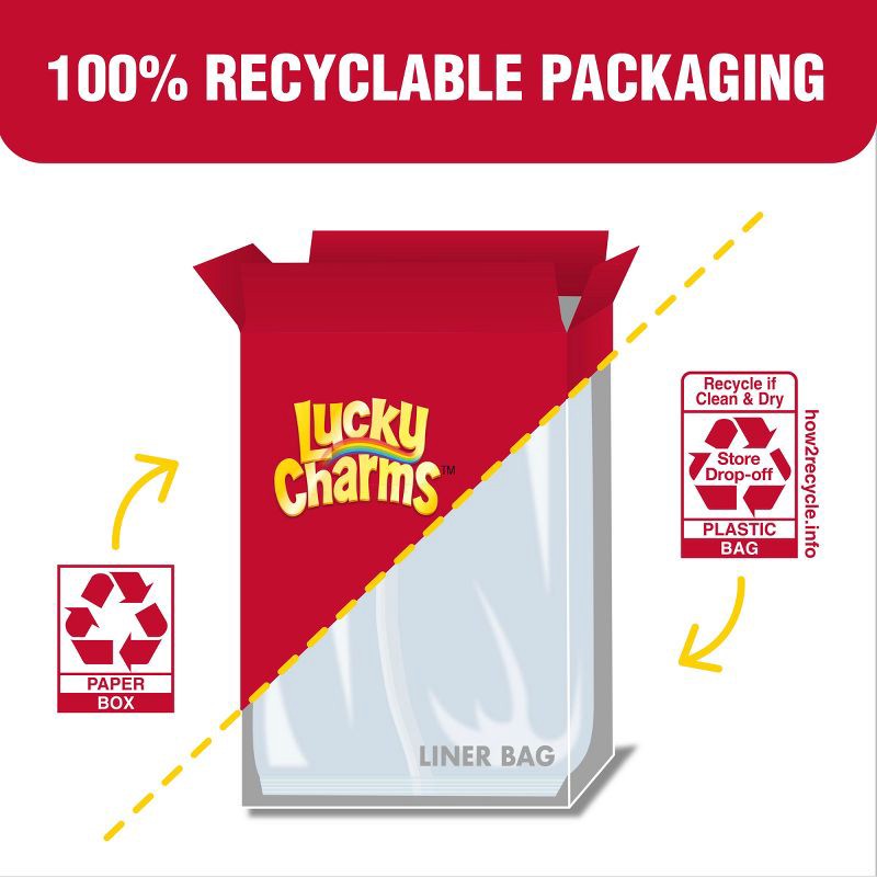 slide 11 of 15, General Mills Family Size Lucky Charms Cereal - 18.6oz, 18.6 oz