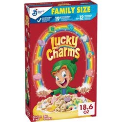 General Mills Family Size Lucky Charms Cereal - 18.6oz