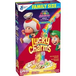 General Mills Family Size Lucky Charms Cereal - 18.6oz
