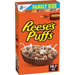 Reese's Puffs General Mills Family Size Reeses Puffs Cereal - 19.7oz